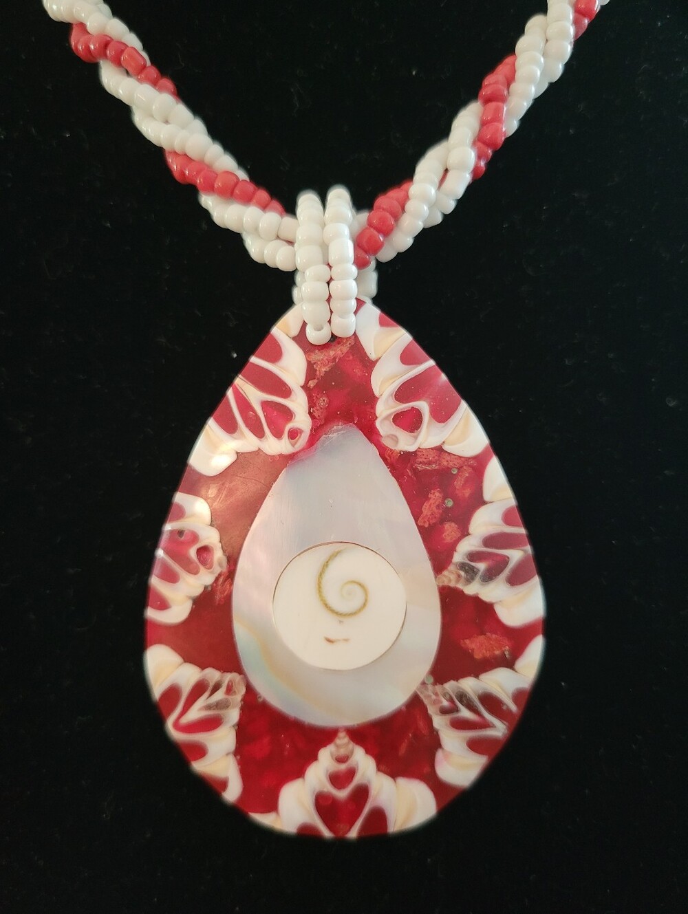 Shiva Eye Shell Pendant Necklace